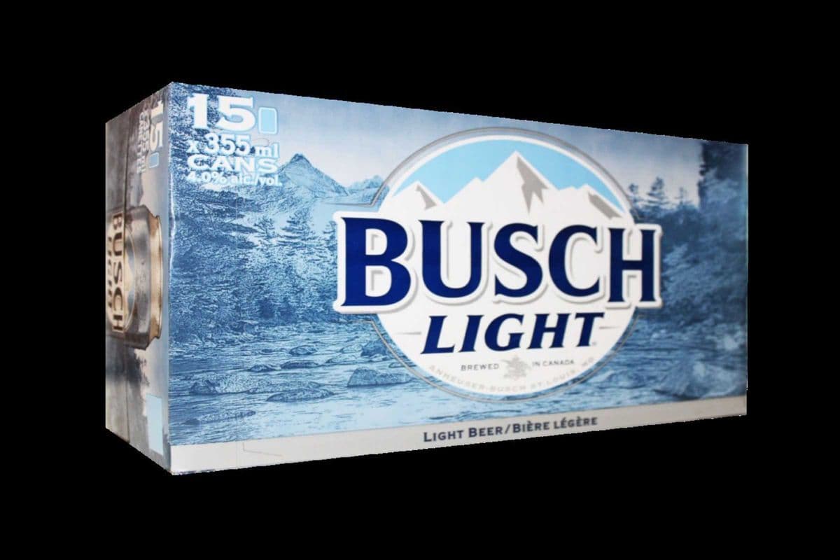 Busch Light 15 cans (15 x 355 ml)