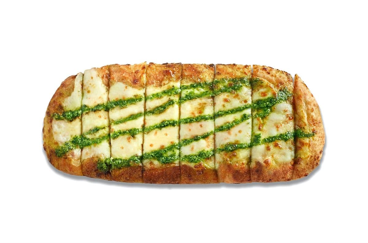 Pesto Garlic Cheesy Bread