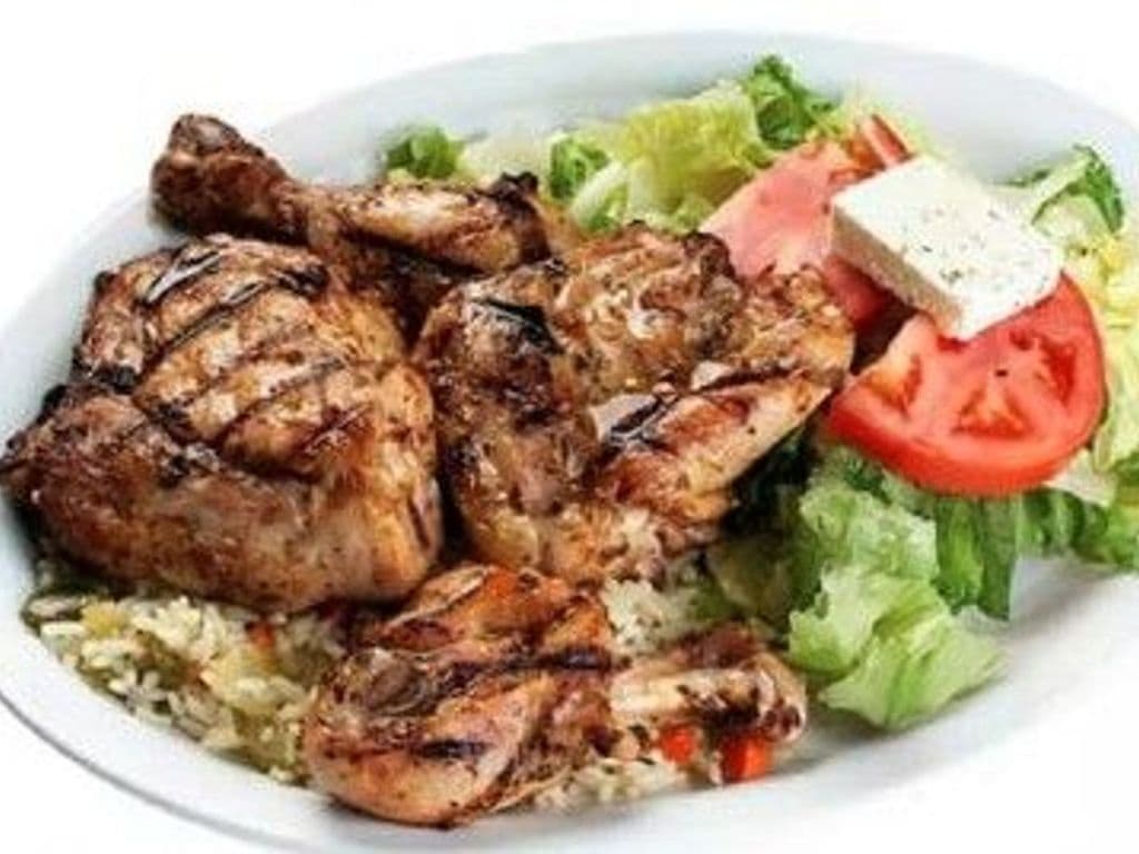 Poulet Grillé à la Grecque - Grilled Greek Style Chicken