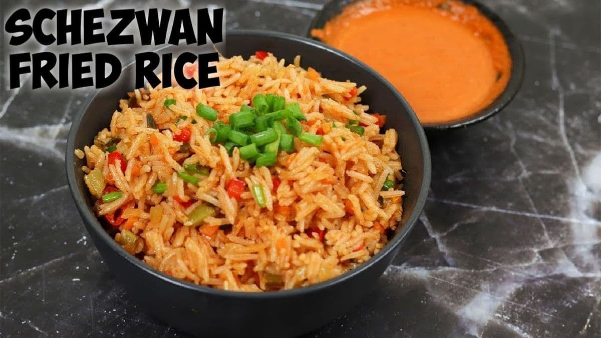 Veg Schezwan Fried Rice 