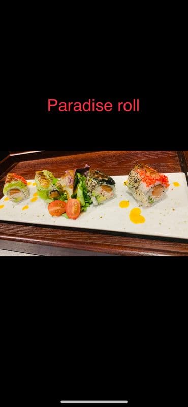 Paradise Roll ( flame - seared)