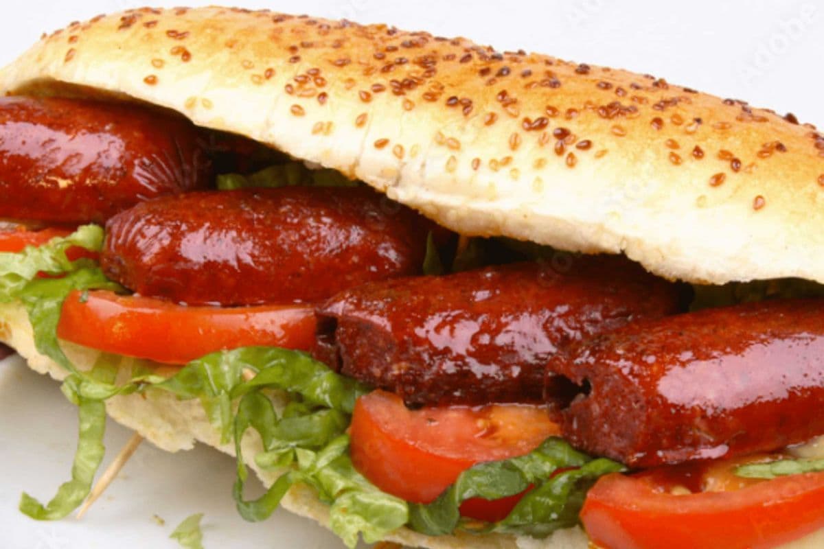 Sujuk (Turkish Sucuk) Sandwich