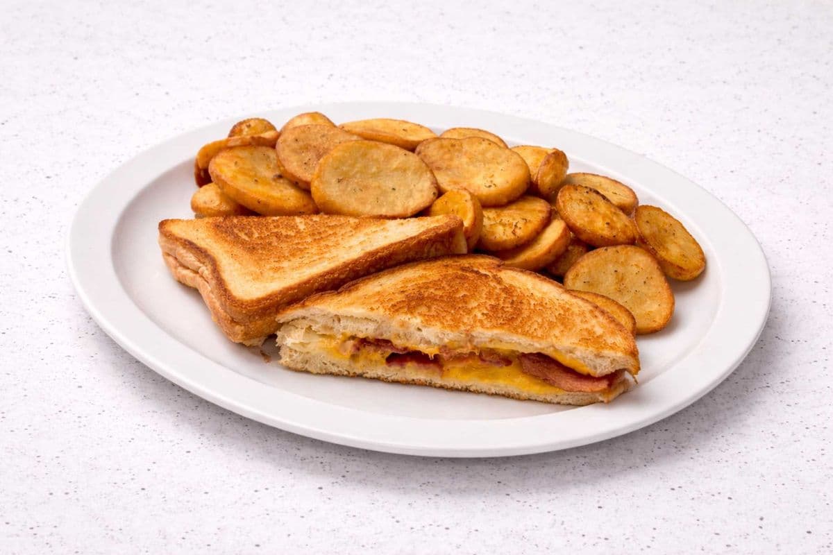 GRILL CHEESE AND BACON