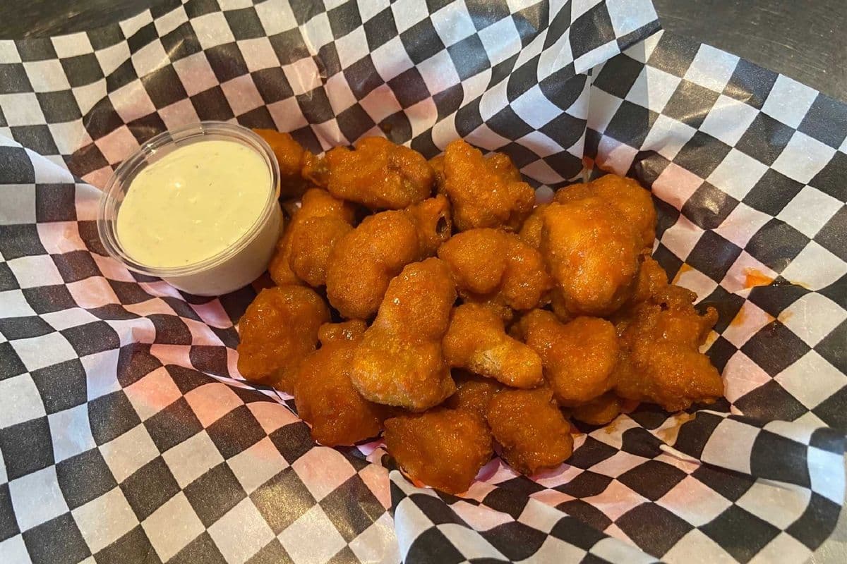 Buffalo Cauliflower Bites