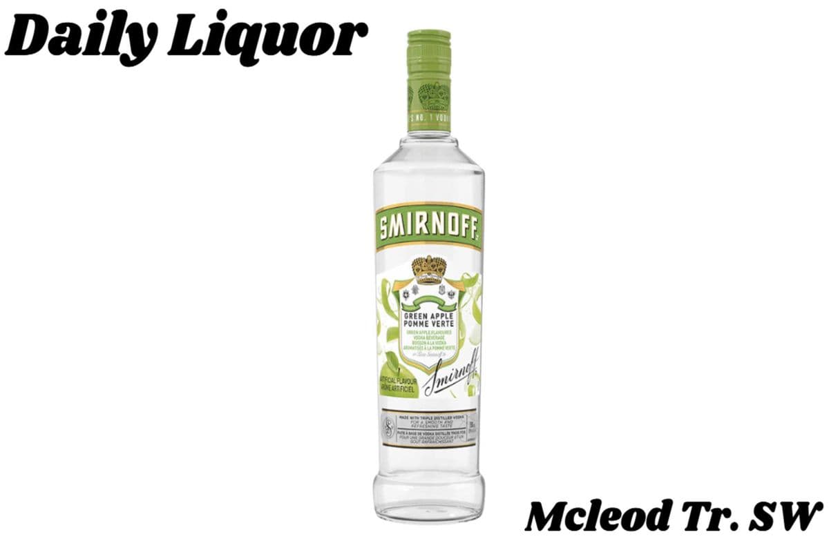 SMIRNOFF GREENAPPLE 750ML (1 x 750 ML)