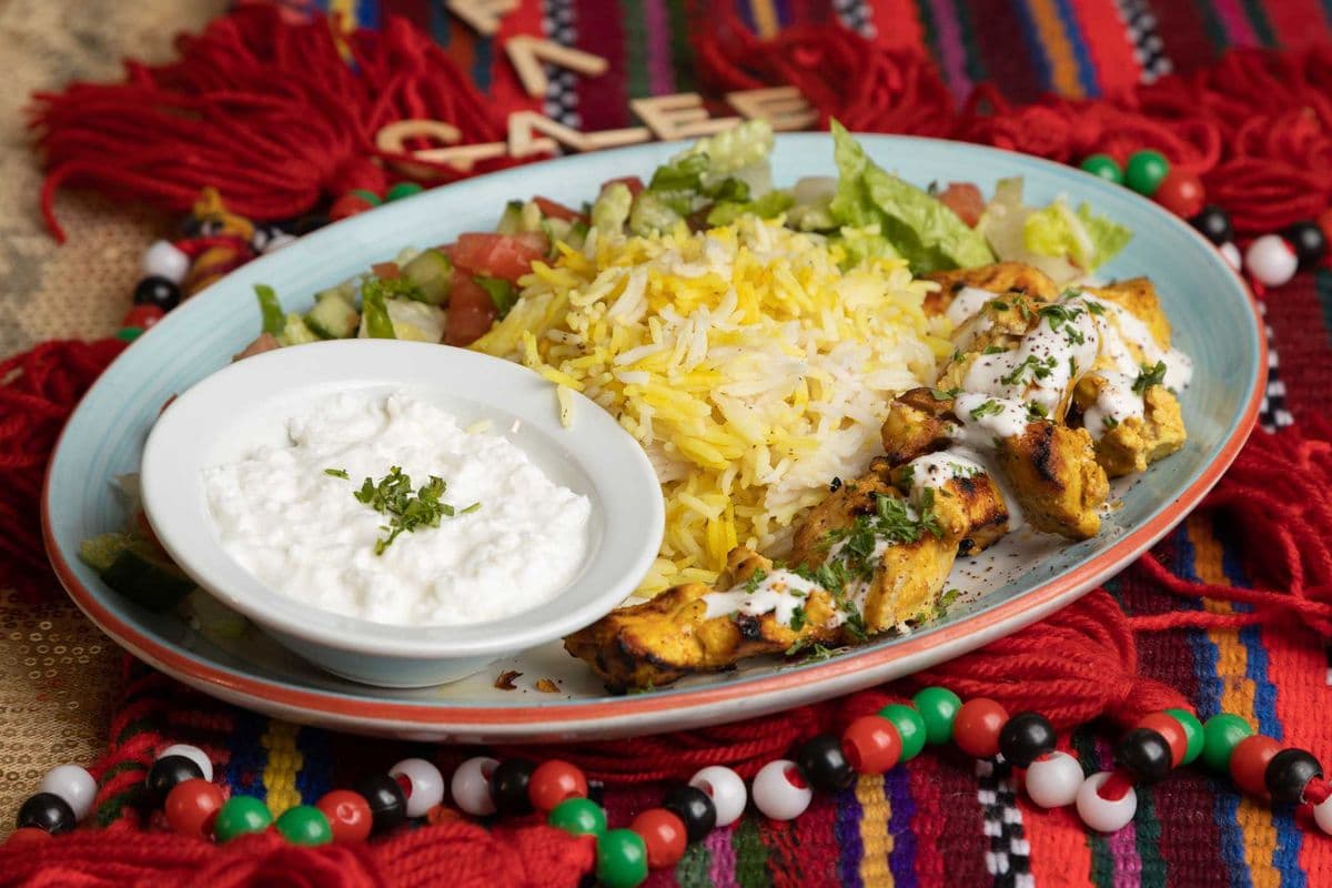 Shish Taouk Plate