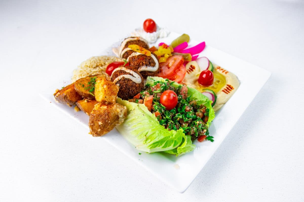 Falafel Plate (Vegetarian)
