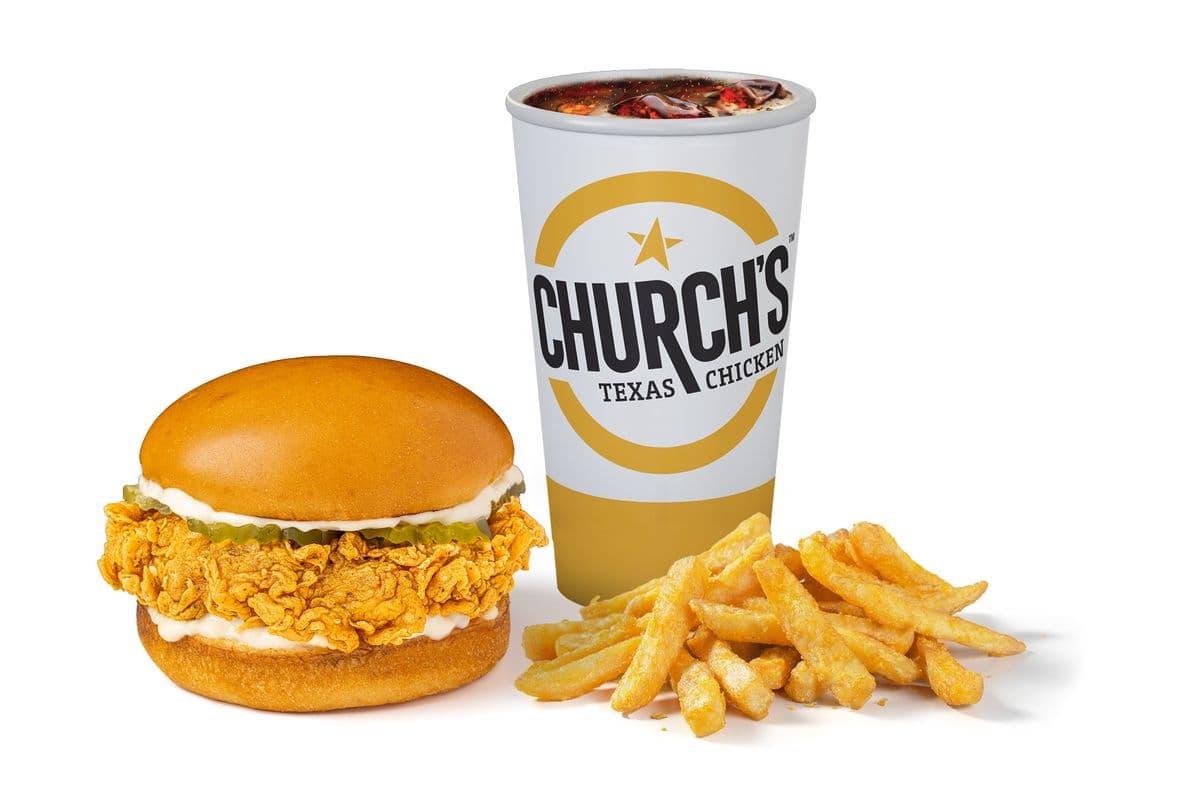 Texan Chicken Sandwich Combo