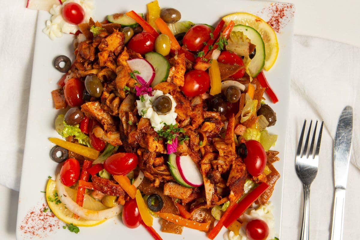 Mixed Salad (Chicken and Beef)