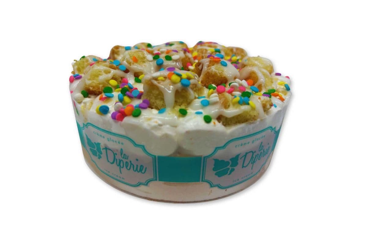 6'' Birthday Vanilla Cake Vanilla