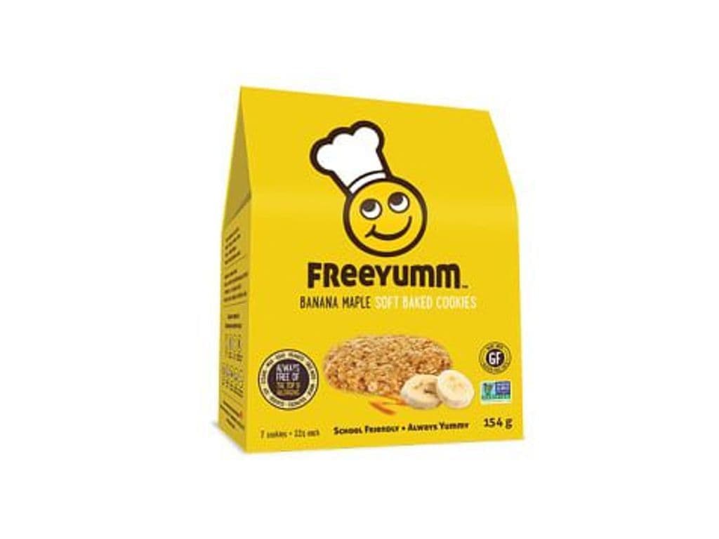 FREEYUMM BANANA MAPLE COOKIES 154G