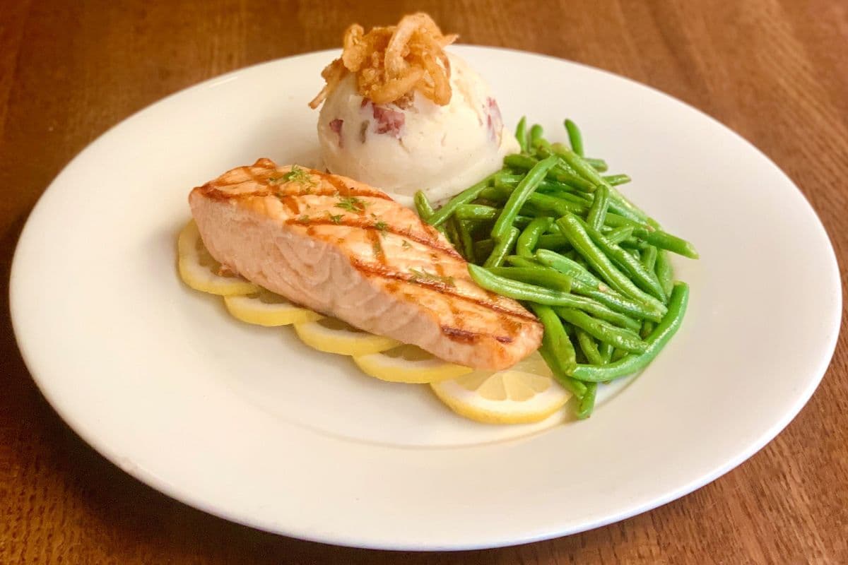 Grilled Atlantic Salmon