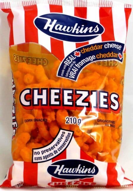 Hawkins Cheezies Corn Snacks