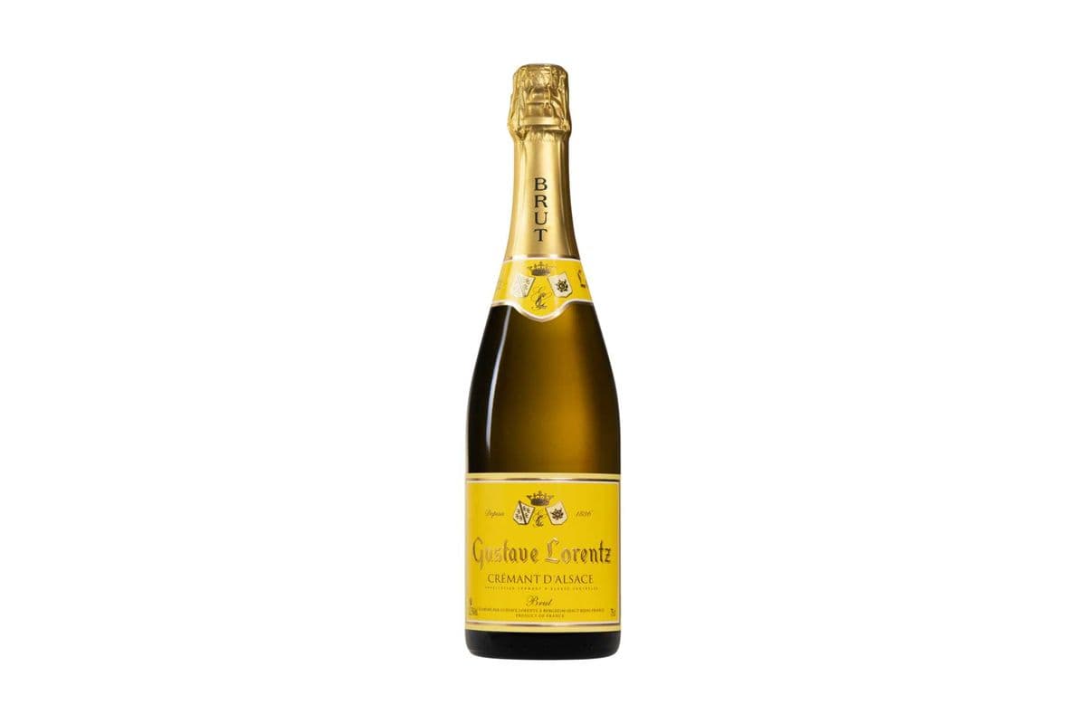 Gustave Lorentz Cremant D'Alsace Brut (1 x 750ML)