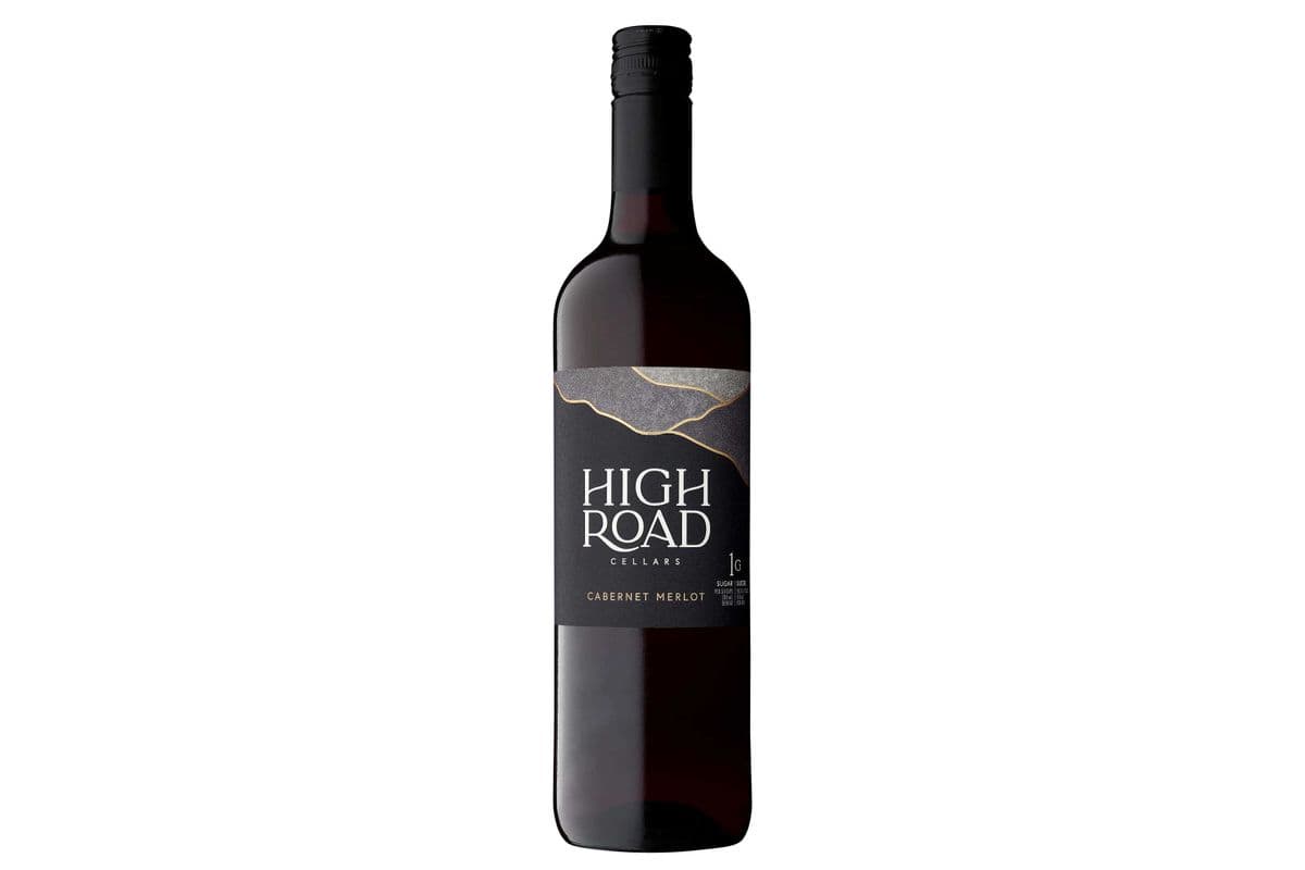High Road Cellars Cabernet Merlot (1 x 750 ml)