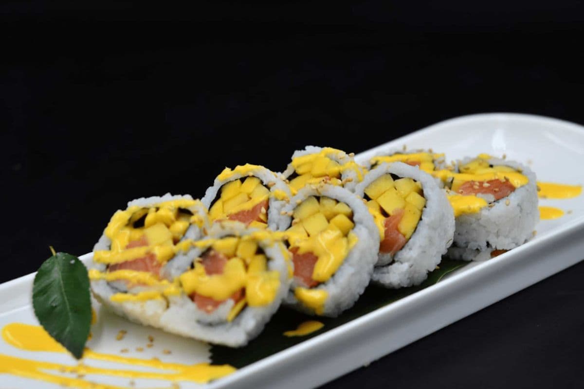Mango Salmon Maki