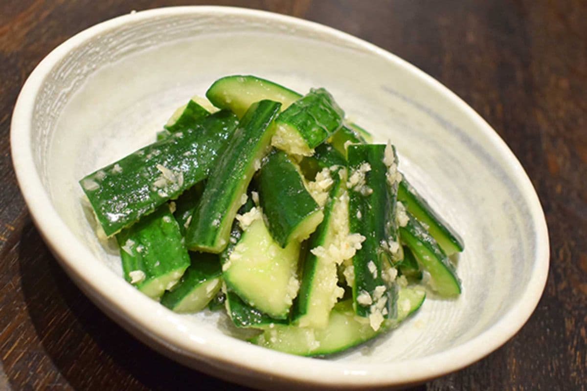 Cucumber with Minced Garlic 涼拌小黃瓜