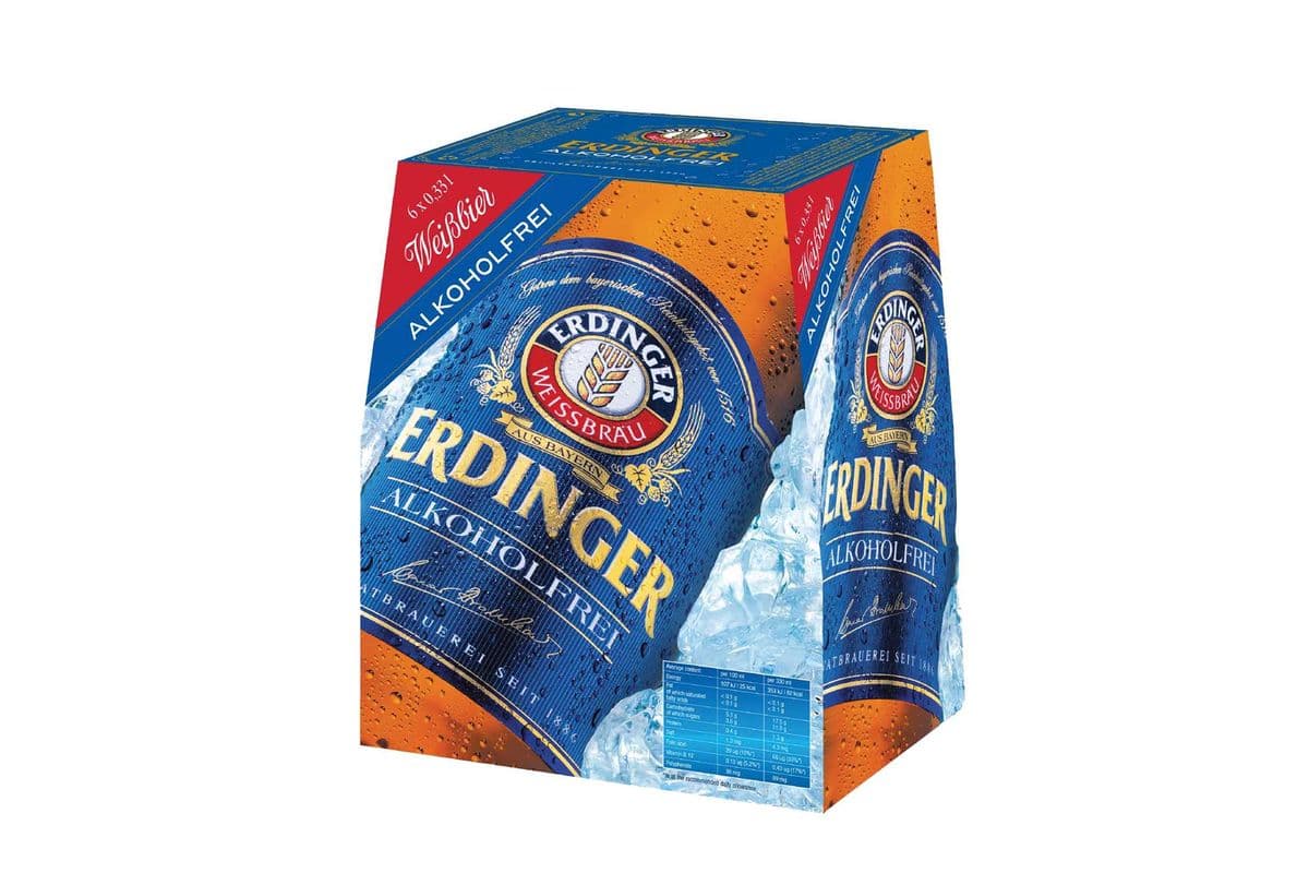 Erdinger Alkoholfrei (0.4%) (330 ml Bottles)