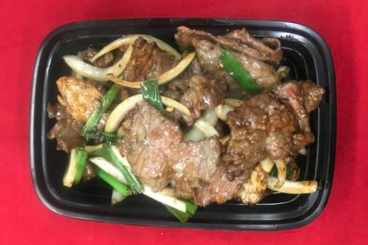 40. Boeuf au gingembre et ananas / Beef with Ginger and Pineapple
