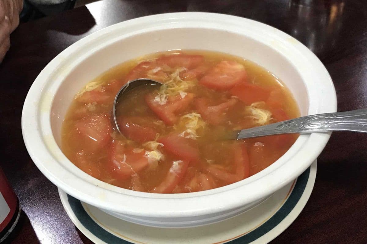 A19. Tomato and Egg Soup (西红柿蛋汤)
