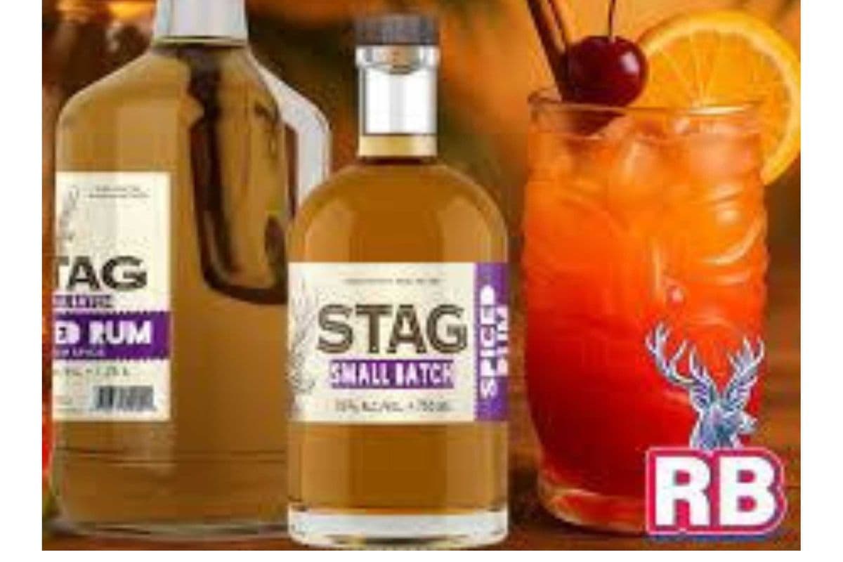 STAG SPICED RUM 750 ML (1 x 750 ML)