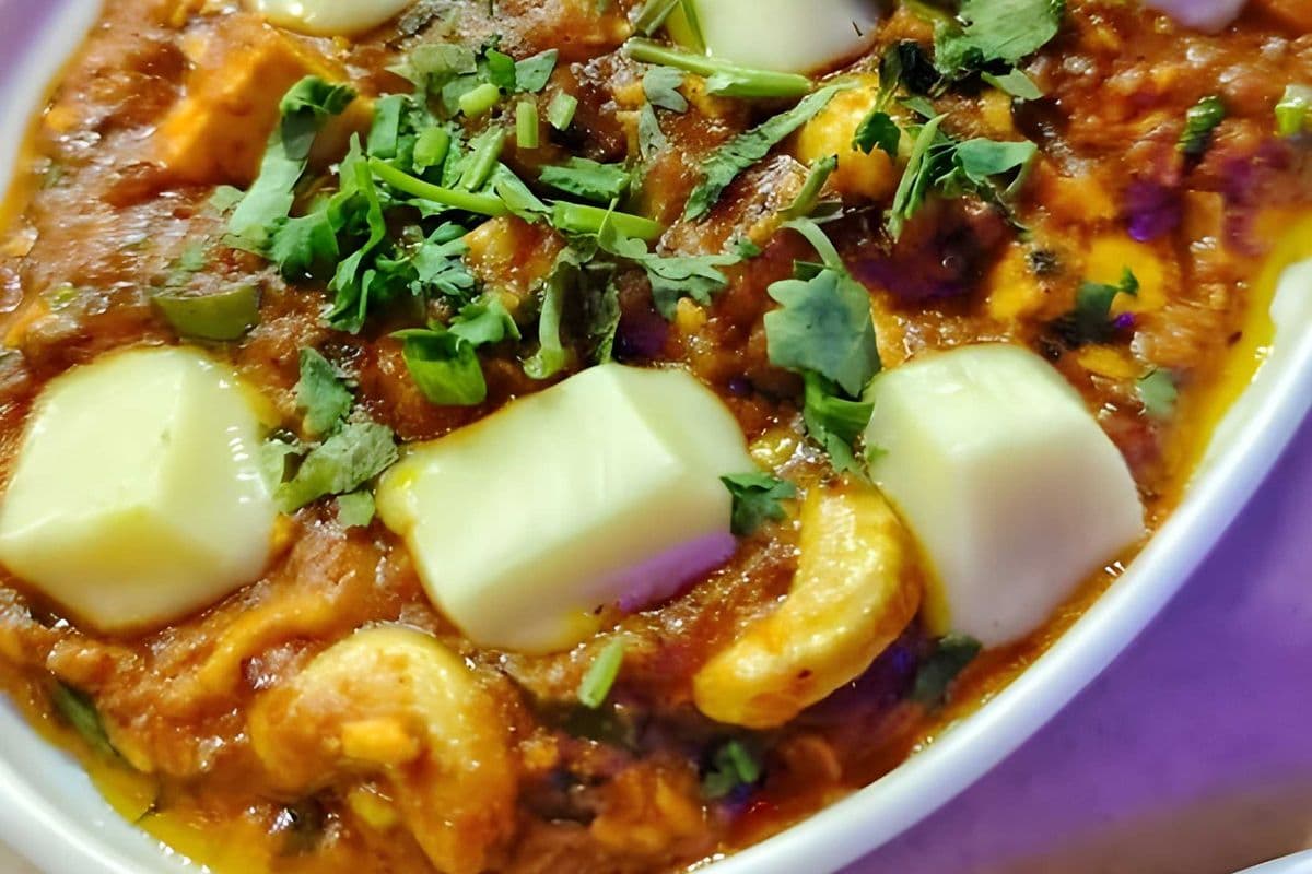 Cheese Kaju Masala