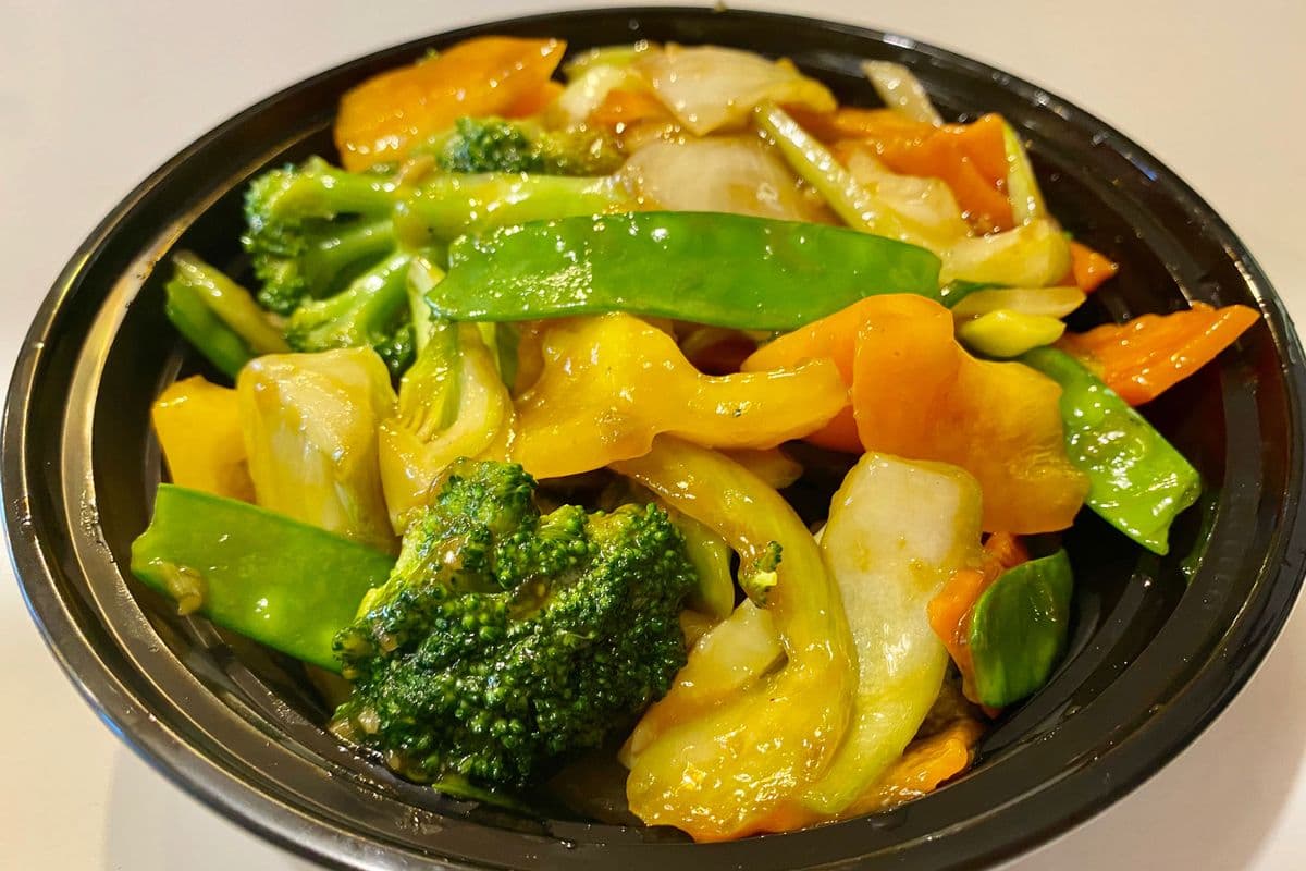 V14. Stir Fried Mix Vegetable .