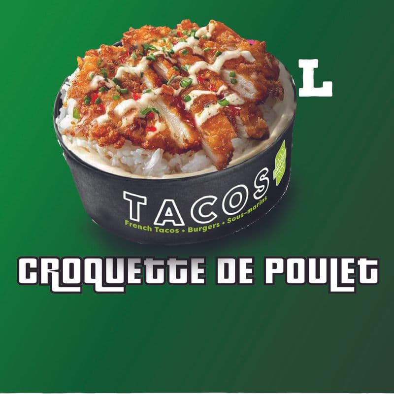 KROUSTY THAÏ LARGE CROQUETTES DE POULET