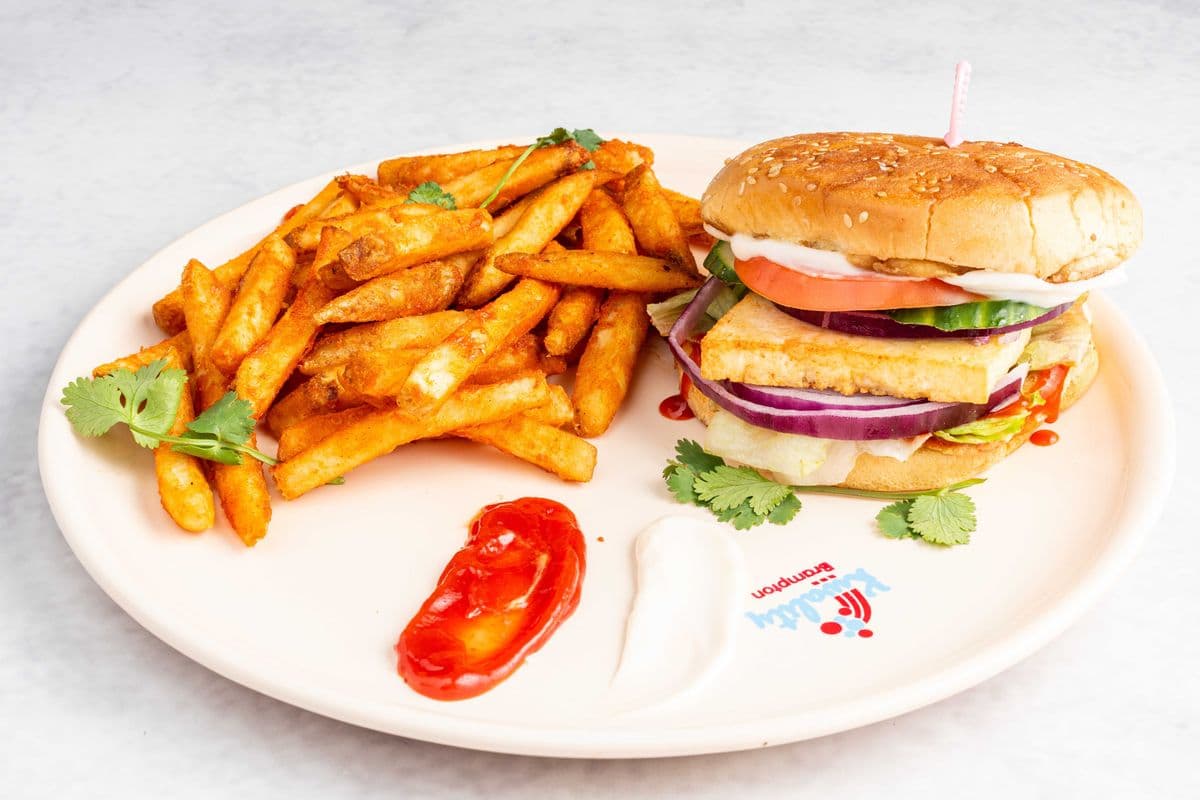 Paneer Masala Burger