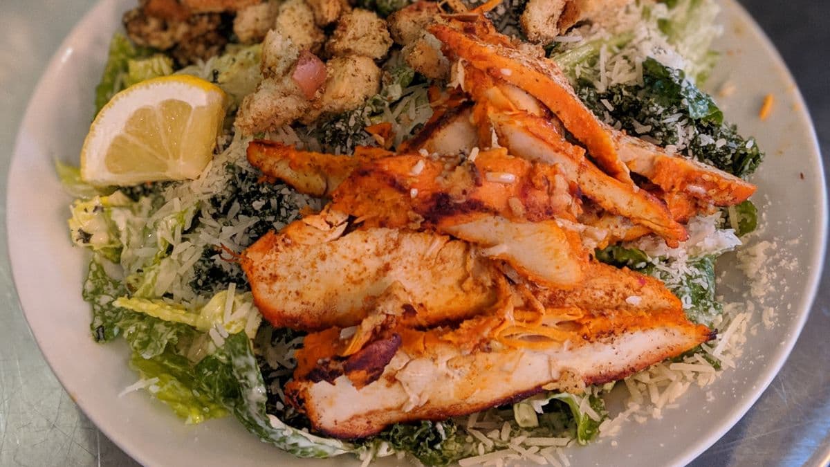 Tandoori Chicken Caesar Salad