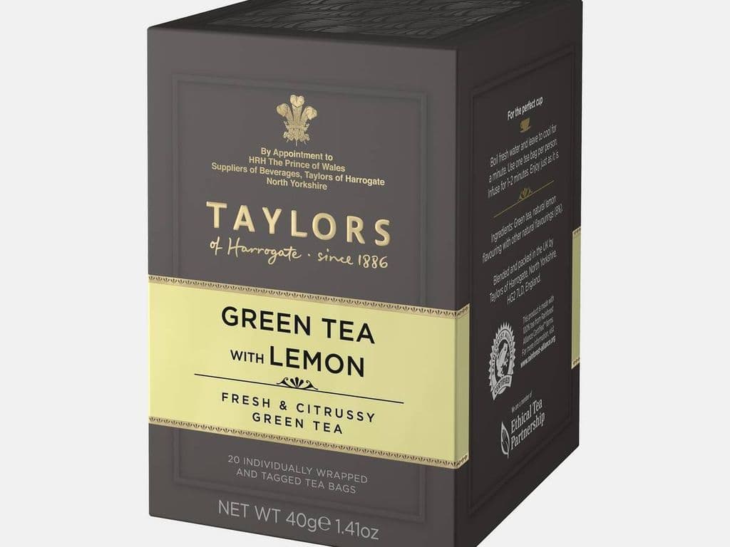 TAYLORS GREEN TEA WITH LEMON 40G