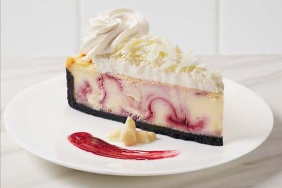 White Chocolate Raspberry - 590 Cals per serving