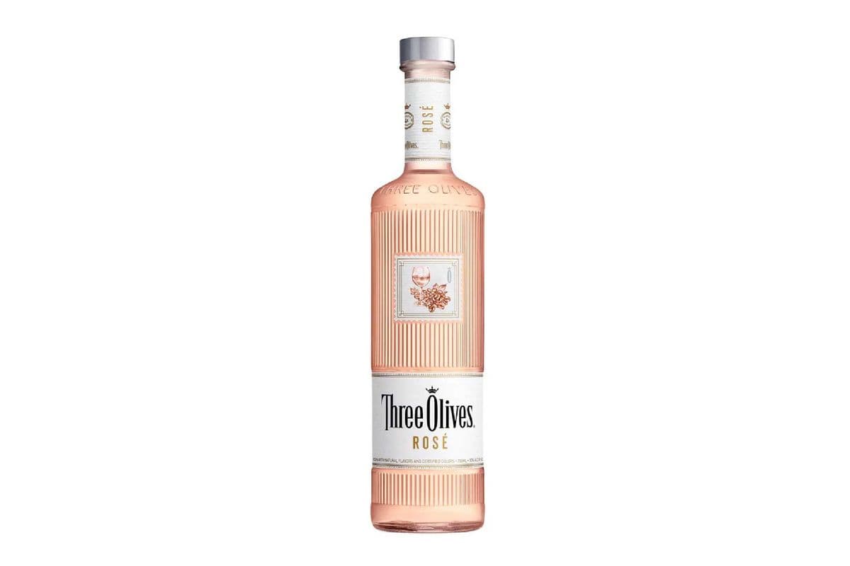 Three Olives Rose Vodka-750ml (1 x 750ml)