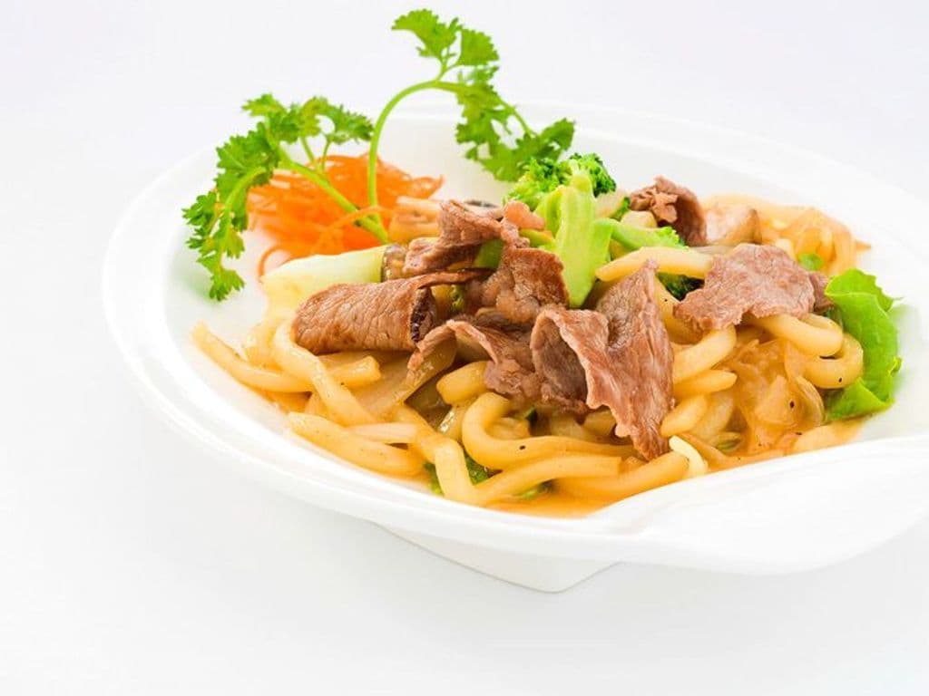 Beef Fried Udon