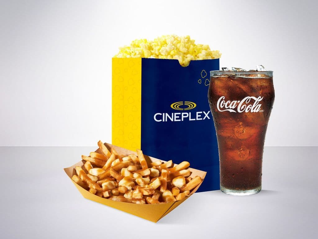 Combo poutine et maïs éclaté / Poutine and Popcorn Combo