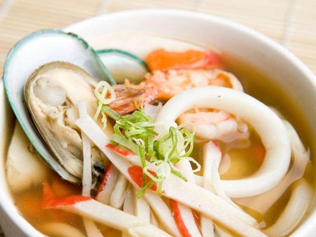Seafood Udon Soup