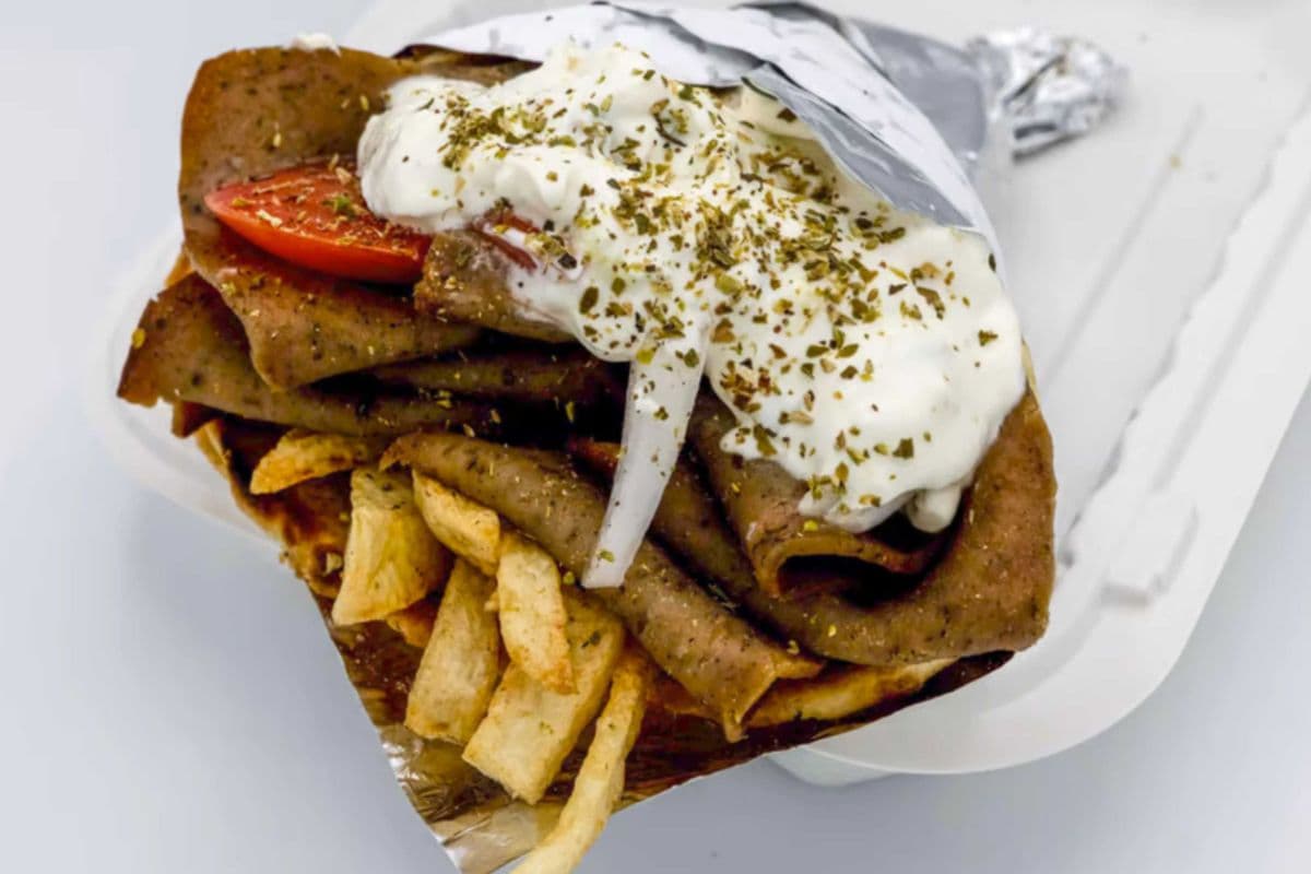Chicago gyro pita