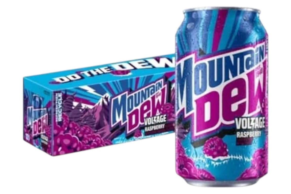 Mountain Dew Voltage Raspberry (355ml) (170 Cal)