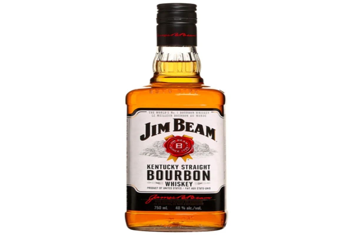 JIM BEAM KENTUCKY STRAIGHT BOURBON WHISKEY (750ML) 40.0% ABV (1 x 750 mL)