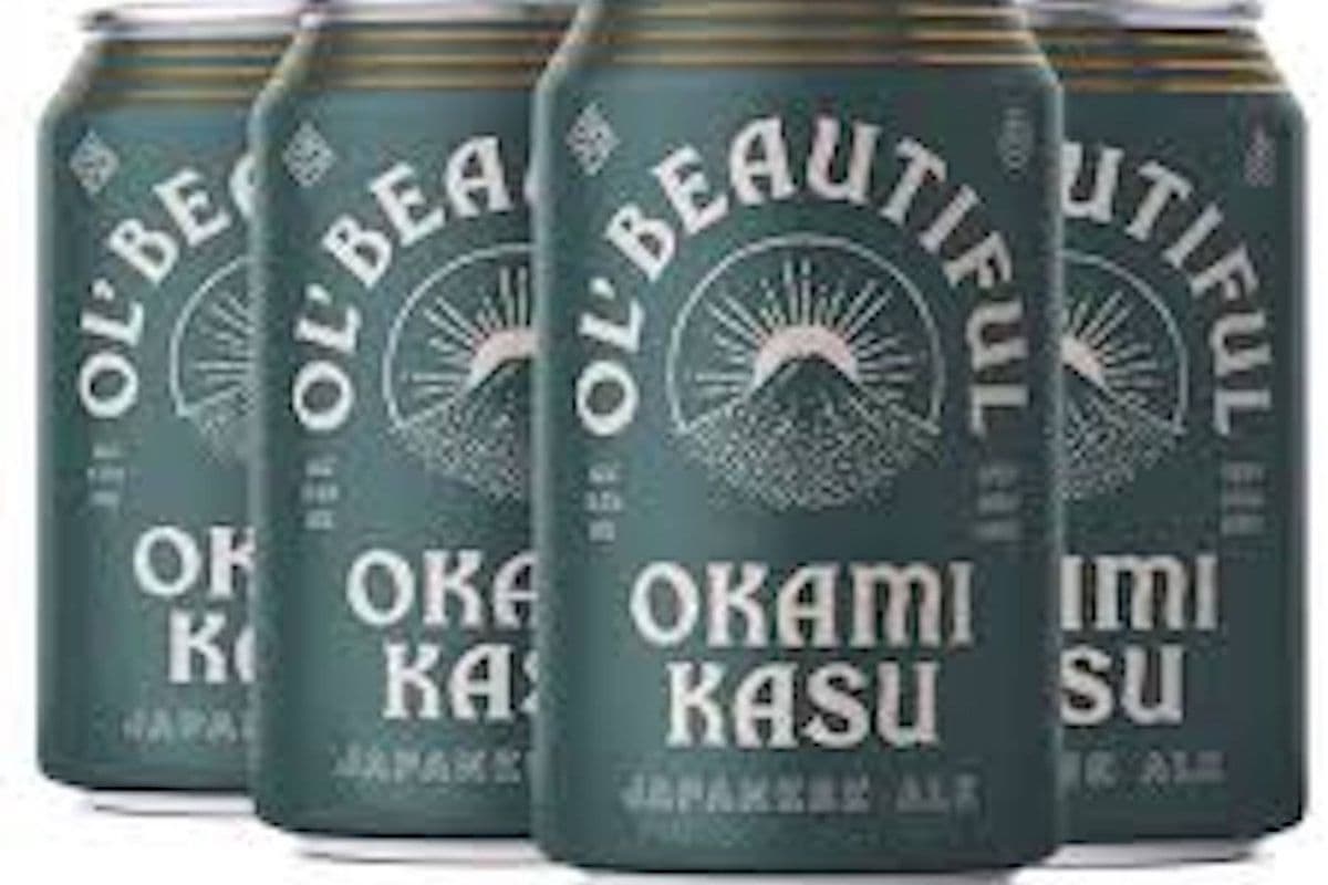 Ol’ Beautiful Okami Kasu Beer 6 CANS (6 x 355 ml Cans)