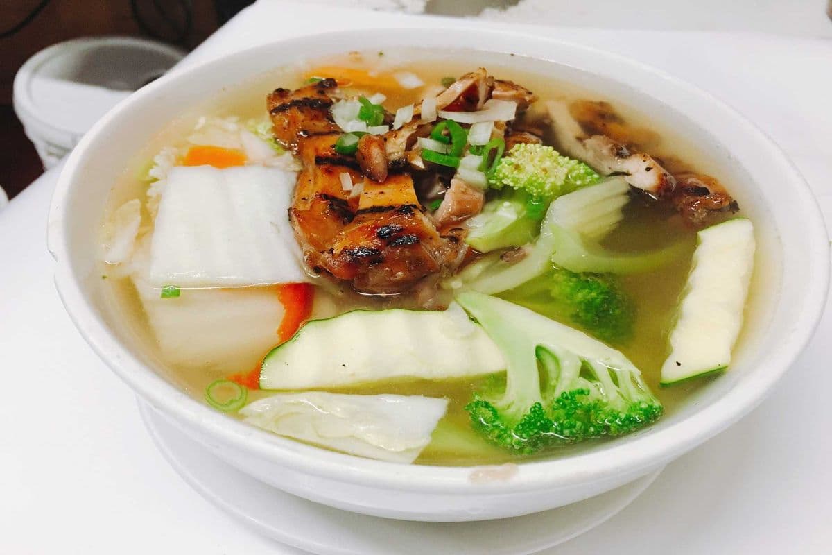 PG🍜🐔 Soupe Tonkinoise au poulet grillé / Grilled Chicken Tonkinese Soup