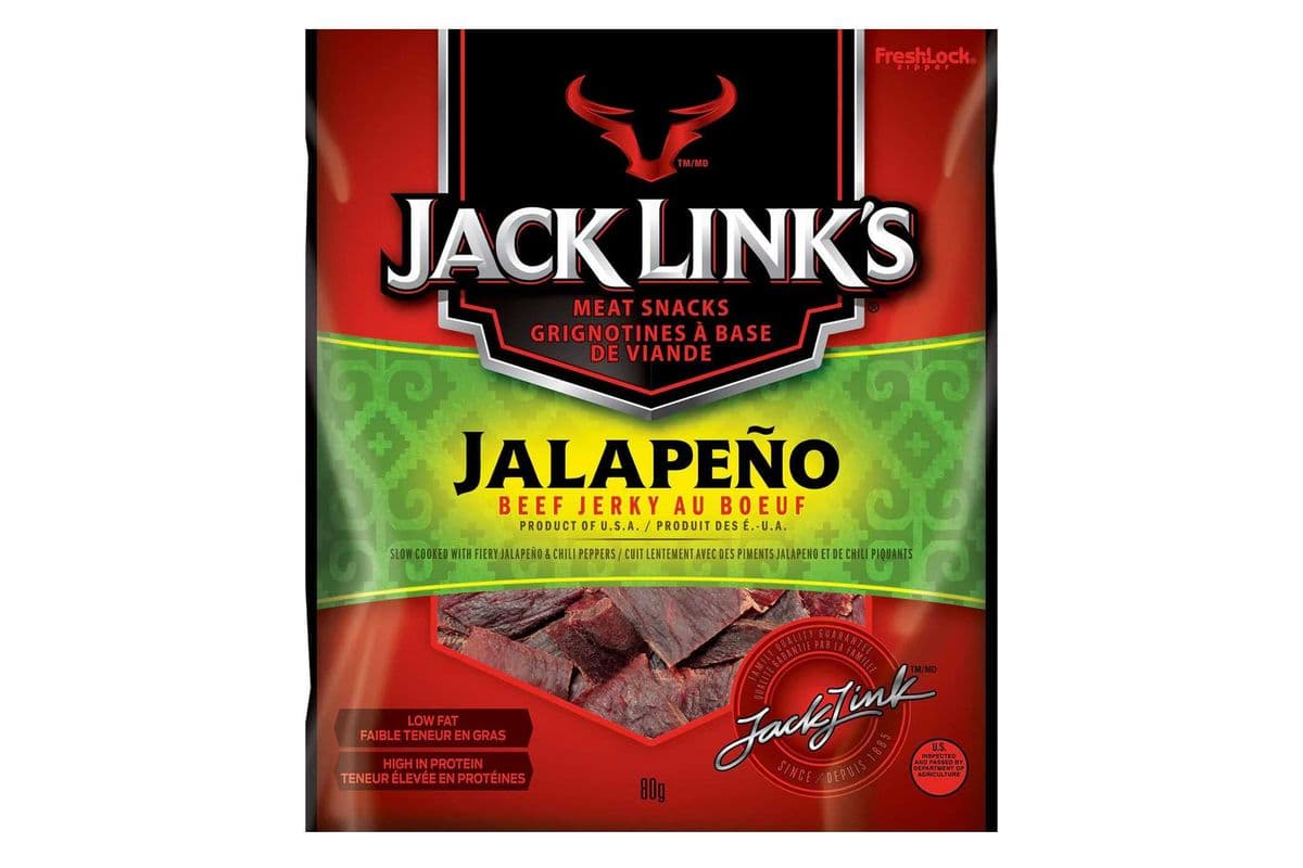 Jack Links Jalapeno Beef Jerky 80g