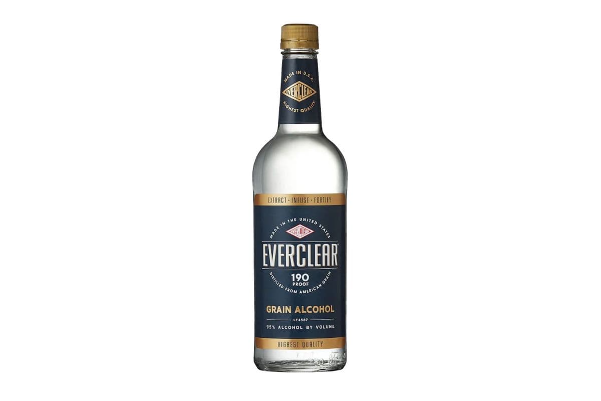 Everclear 190 Proof Grain Alcohol (1 x 750ml)