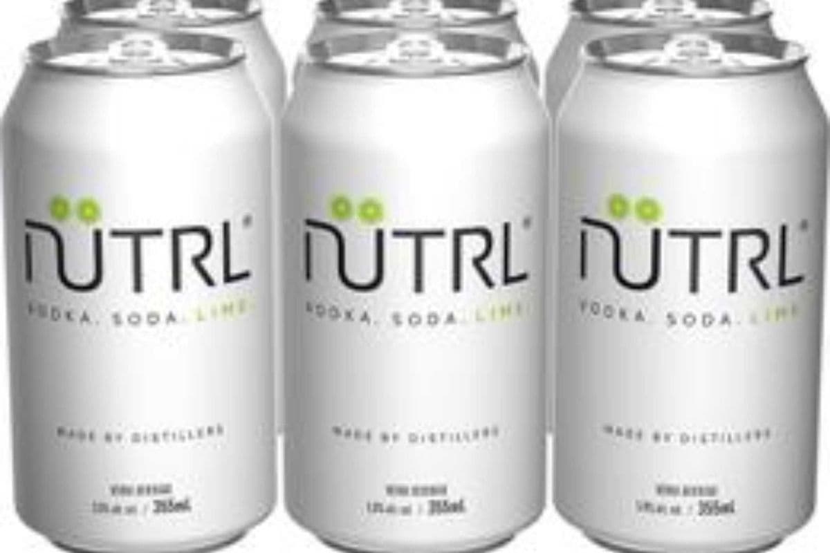 Nutrl Vodka Lime (6 x 355 ml Cans)