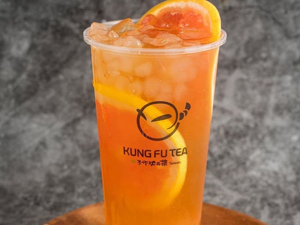 Grapefruit Green Tea w/Agar Bubble Large