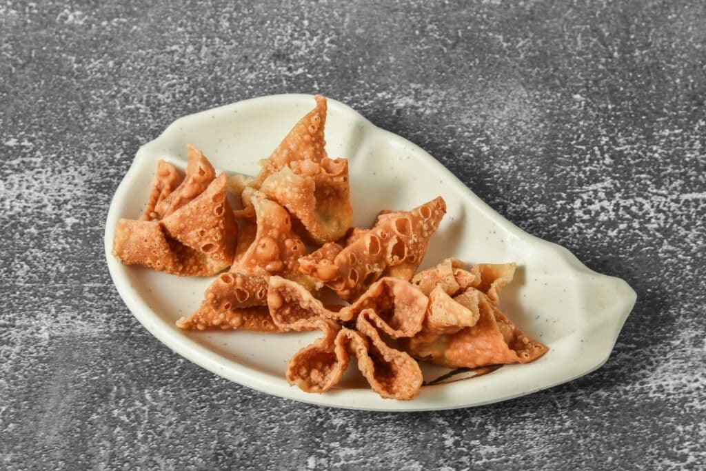 Deep-Fried Cream Cheese Wontons (6 pcs)