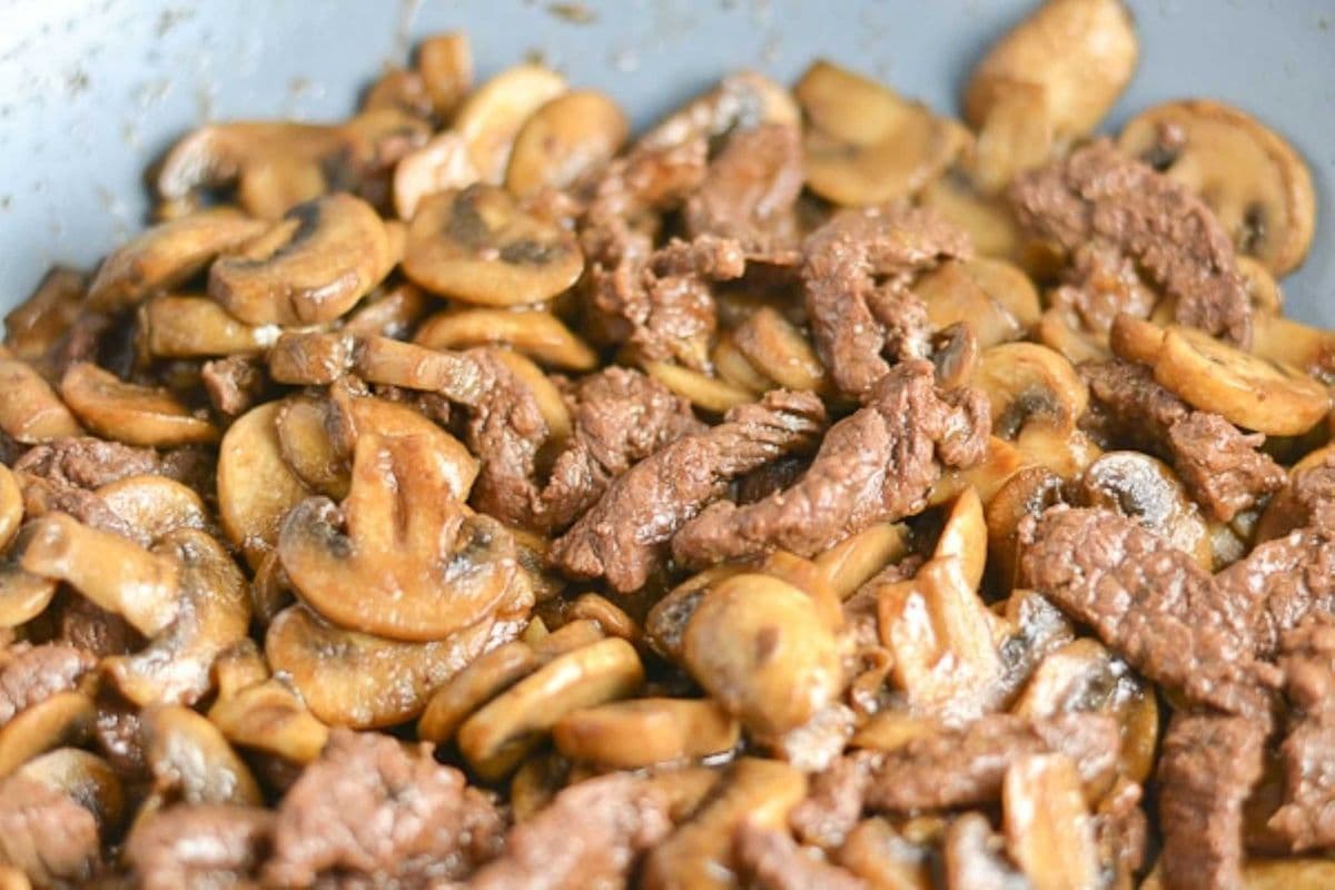 Beef with Mushroom