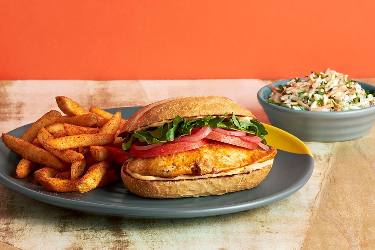 Chicken Sandwich with Two Regular Sides