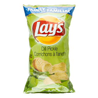 Lays cornichon à L’Aneth (200 g) / Lays Dill Pickle (200 g)