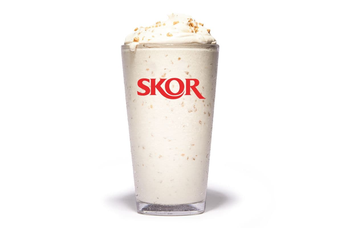 Large Shake made with SKOR 1020 Cals
